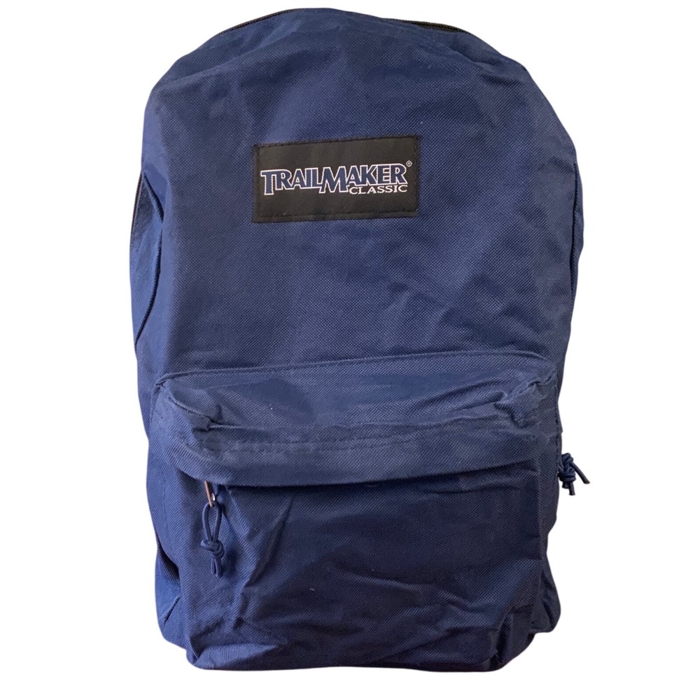 Trailmaker Classic Backpack Navy Blue School Trav… - image 2